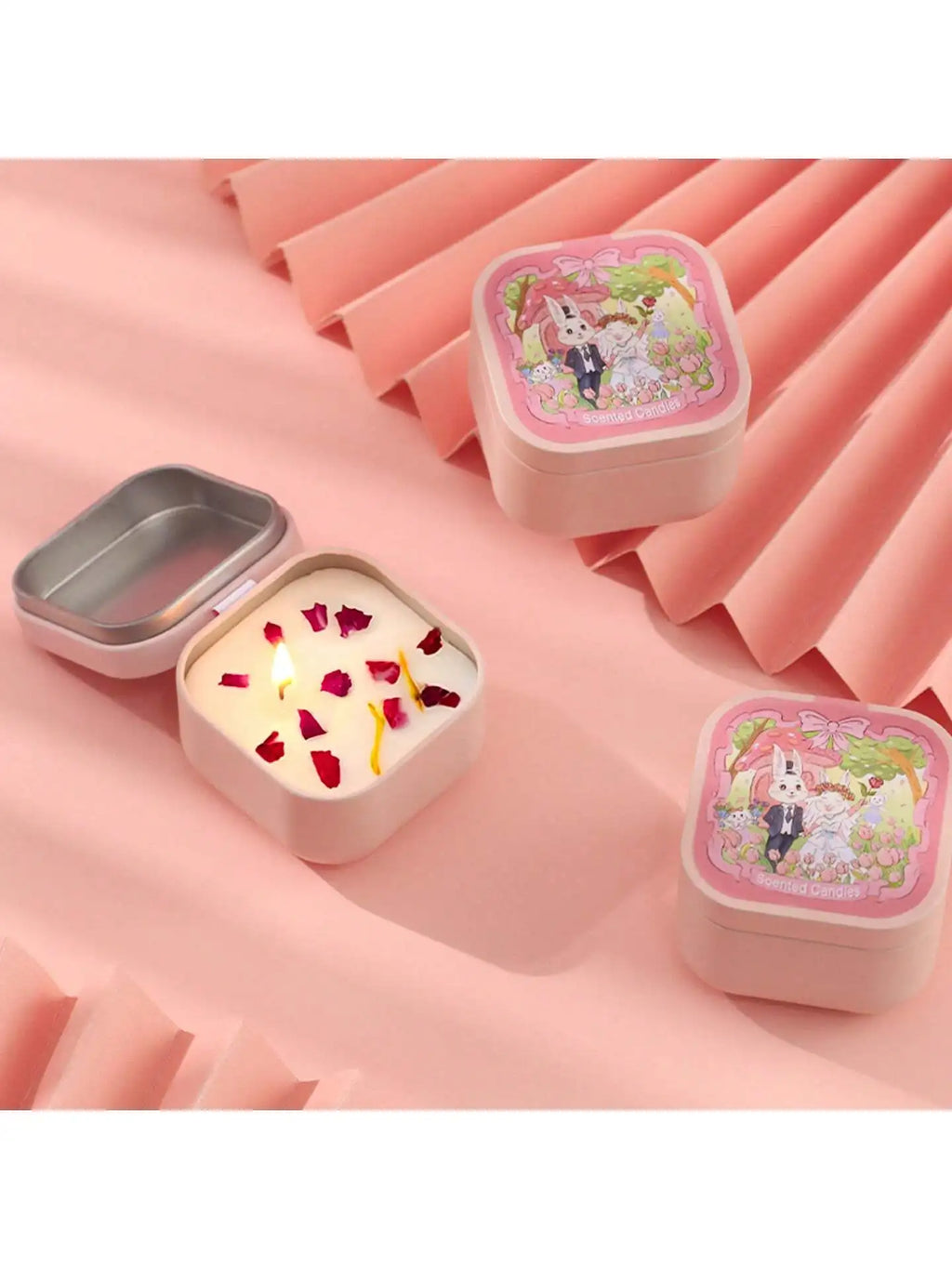 Selling Tin Cans Scented Candles Wholesale Handmade Qme