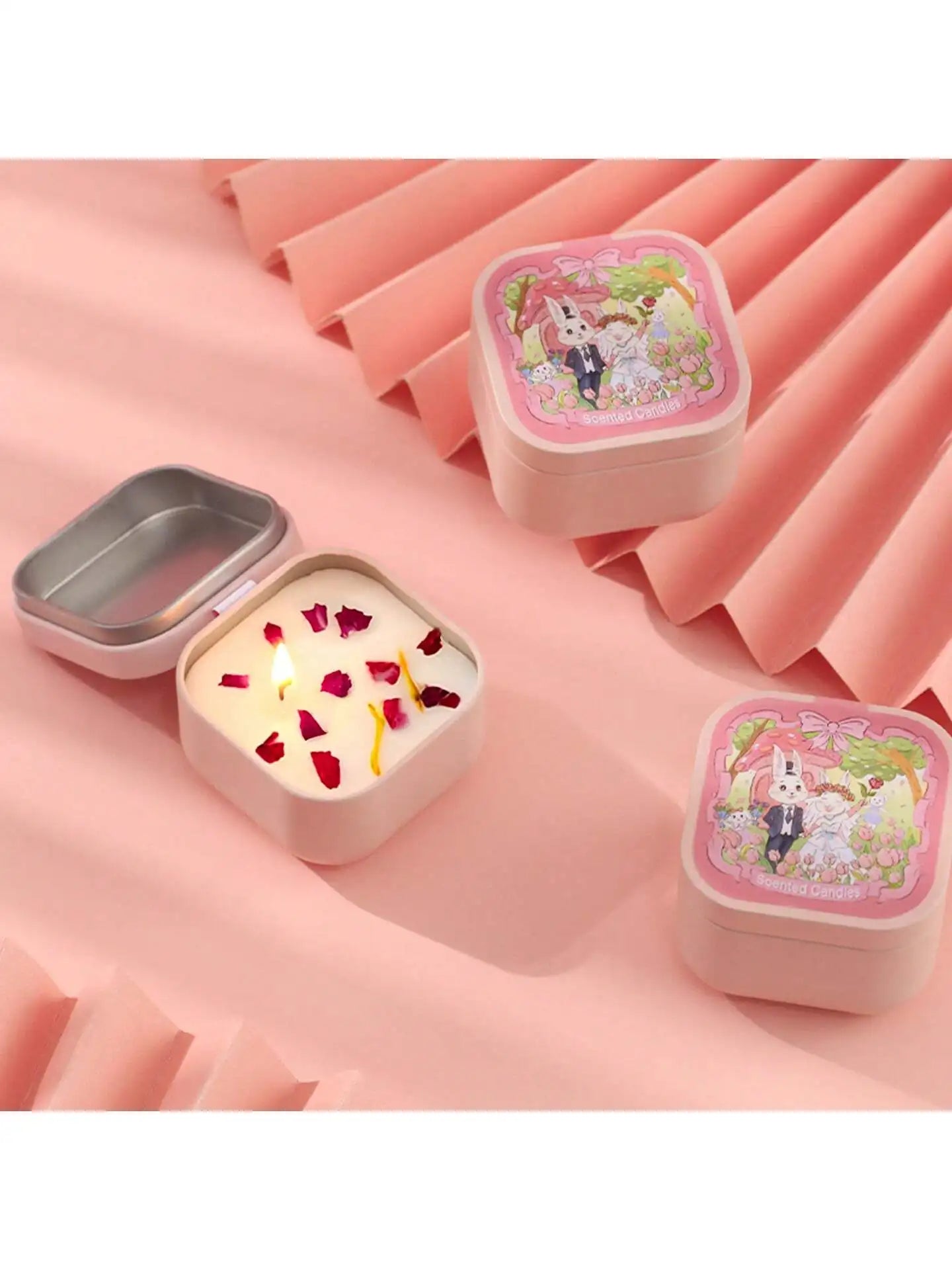 Selling Tin Cans Scented Candles Wholesale Handmade Qme