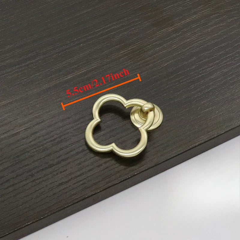 2/4/6 piece vintage modern brushed zinc alloy cabinet knob - elegant metal handles for kitchens, wardrobes and cabinet drawers Qme