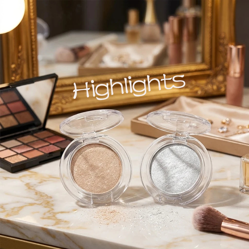 JUJU DREAM Waterproof Highlighter Powder Ultra Glow Radiance Qme
