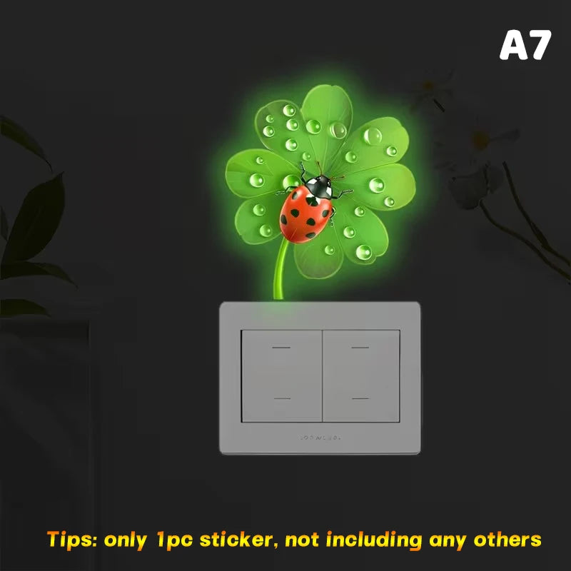 Self-adhesive Removable Wall Stickers Suitable Switches Qme A7