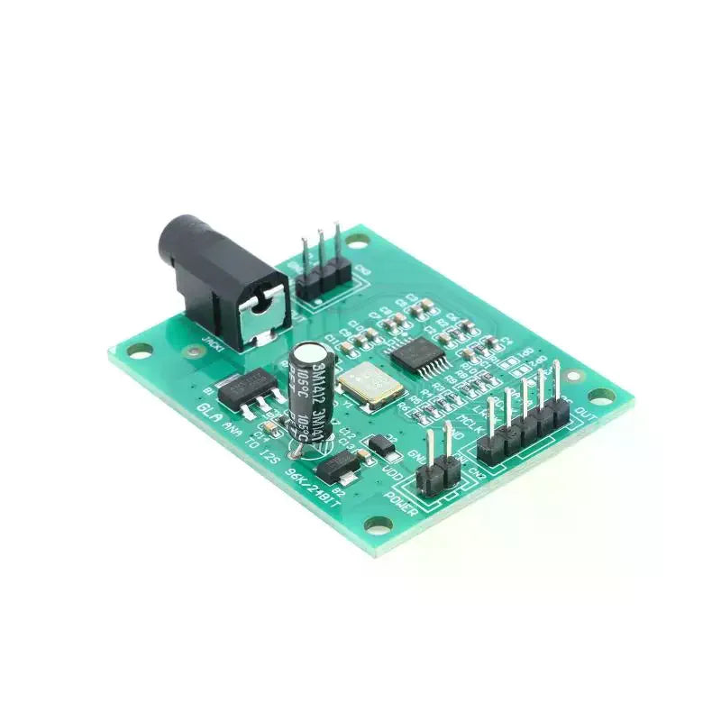3.5mm Stereo Analog Audio Signal ADC To I2S Signal For DSP Equipment Recording Equipment Decoder Qme