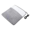 Winter Electric Foot Heating Pad USB Charging Soft Plush Washable Foot Warmer Heater Improve Sleeping Household Foot Warming Mat Qme A