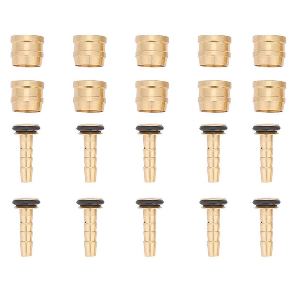10 Set Hydraulic Disc Brake Hose Olive Connector Insert for Replacement Part Hose Olive Insert Brake Hose Insert Replacement Qme 10 Set