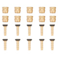 10 Set Hydraulic Disc Brake Hose Olive Connector Insert for Replacement Part Hose Olive Insert Brake Hose Insert Replacement Qme 10 Set