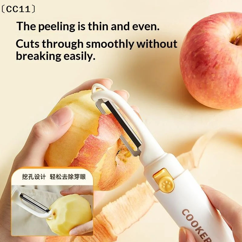 Multifunction 1 Peeler Stainless Steel Fruit Kitchen Knife Double Qme