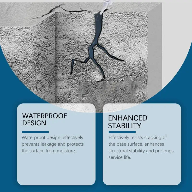 Concrete Crack Filling Agent Roof Waterproof Leak Repair Sealant Qme