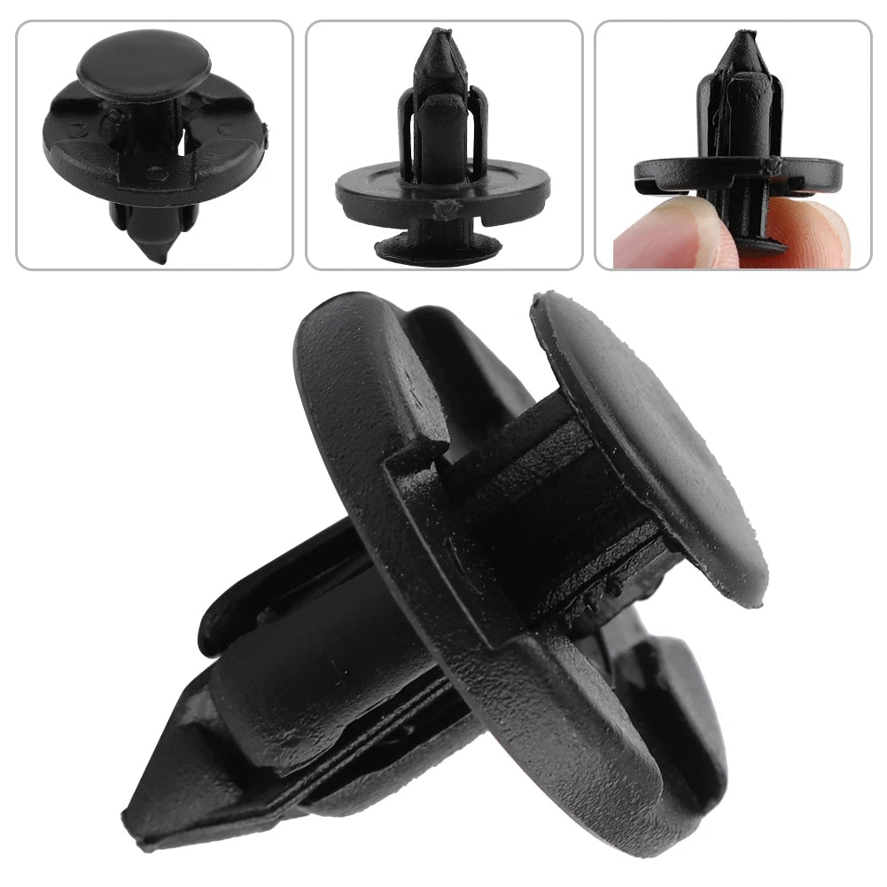 Bumper Trim Clips Wheelarch Fastener Interior Bumper Mud Guard Trim Clips Fastener Kit for Versa Qme