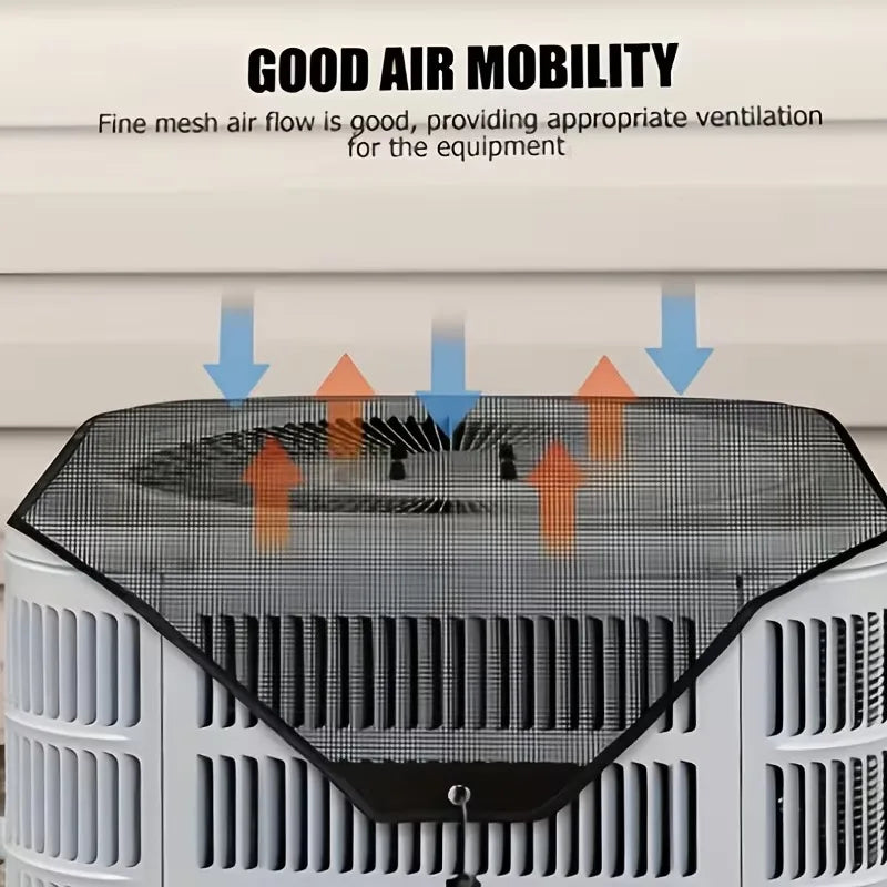 Universal Outdoor Air Conditioner Cover Windproof Design Ventilation Qme