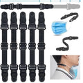 5PC Adjustable Mask Extension Bandage Mask Hook Ear Rope Unisex Mask Extension Belt Relieves Ear Pain Prevention Mask Lanyard Qme 5pcs