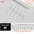Nail Salon Matte False Tips Box Easy Wear Press Nails Home Manicure