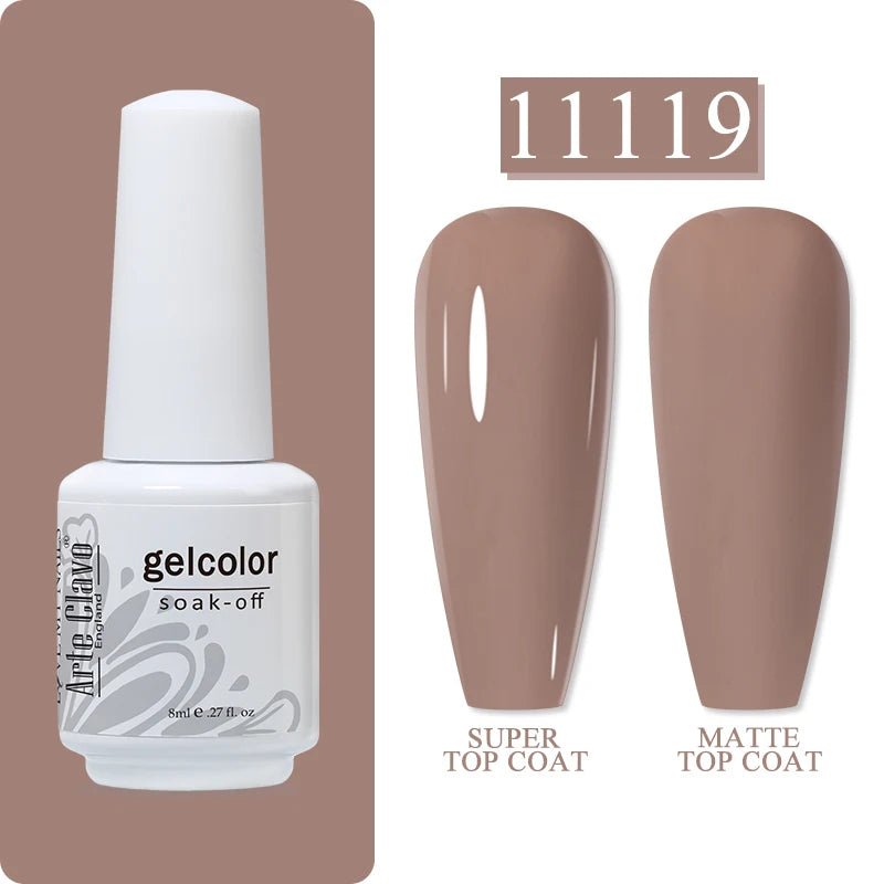 Arte Clavo Art Nails Varnish Base Coat Gel Nail Polish UV LED Lamp