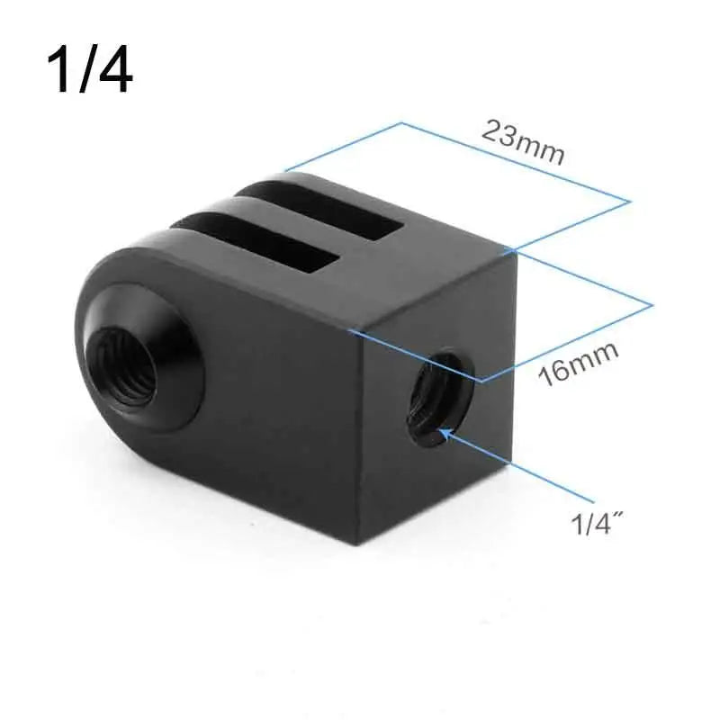 Mini 1 4 M6 Tripod Screw Adapter Aluminum Monopod Mount Base 13 12 11 Qme Regular