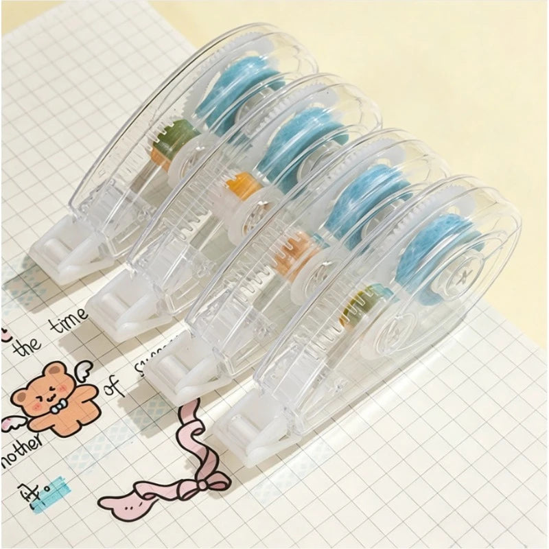 (4pcs/1set)Double-Sided Adhesive Dots Glue Tape, Acid Free & Archival-Safe, Permanent Tape Roller Tape Runner, Adhesive Tape Dis Qme