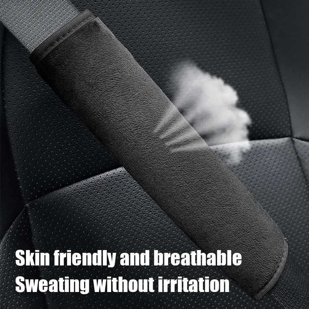 Car Seat Belt Shoulder Guard Comfortable Covers Protector Cushion Qme