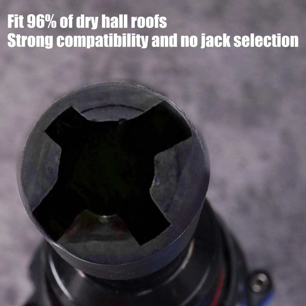 Scissor Jack Drill Adapter Rv Stabilizer Jack Socket Rust-Resistant Converter Tool Change Attachment Accessories for Auto Repair Qme