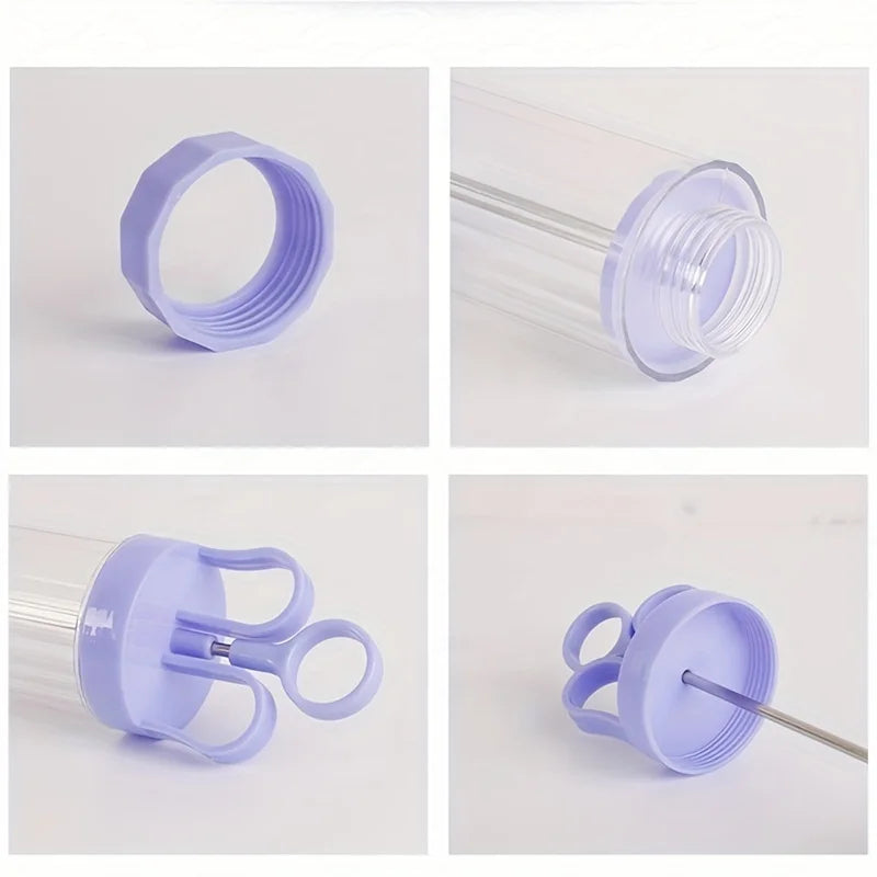 Cookie Press With Decorating Tips, Plastic Cookie Press Gun Kit, Baking Tools, Kitchen Gadgets, Kitchen Accessories, Qme