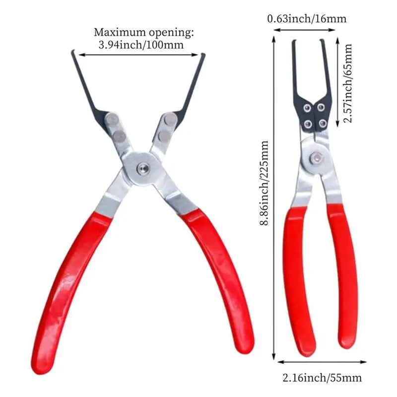A02F-Relay Puller Pliers, Fuse Puller Pliers, 8-Pack Automotive Relay Fuse Puller Tool,FMM Fuses Puller Tool,Terminal Remover Qme