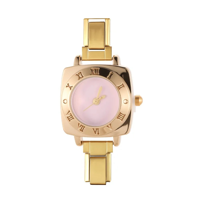 Wholesale Stainless Steel Watch Head Bracelet DIY Italian Charm Women