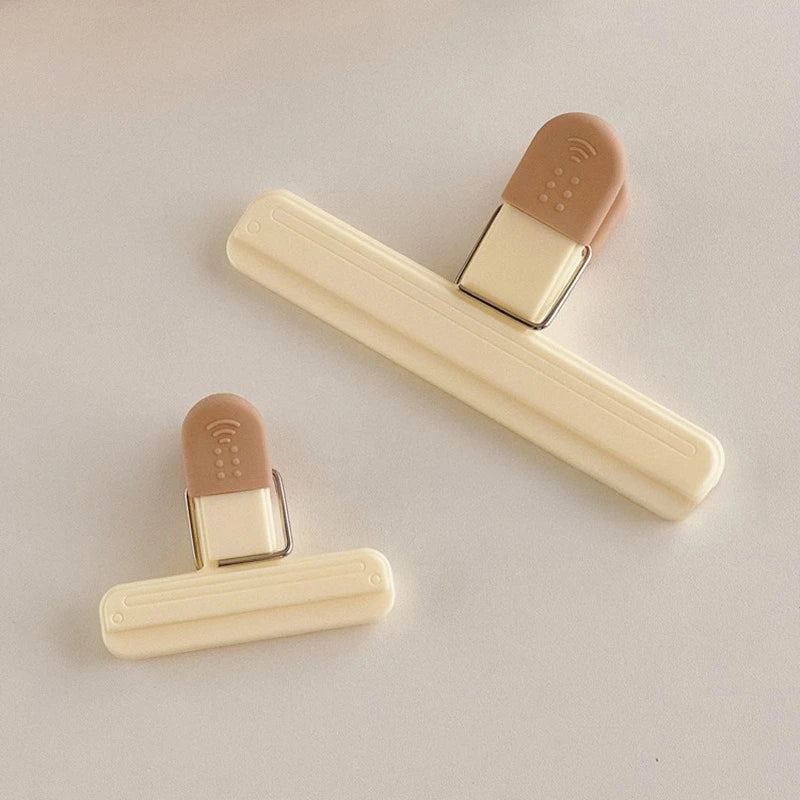 Reusable Food Storage Clips Leak Proof Sealing Snacks Spices Tea Bags Qme