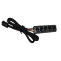 1 To 5 4-Pin TX4 PWM CPU Cooling Fan Braided Power Cable Hub Splitter Adapter 3 Pin 4 Pin Extension Cord Qme Section B