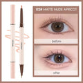 GECOMO Double-ended Lying Silkworm Pencil Eyeliner Shimmer Eyeshadow Qme 211036-02