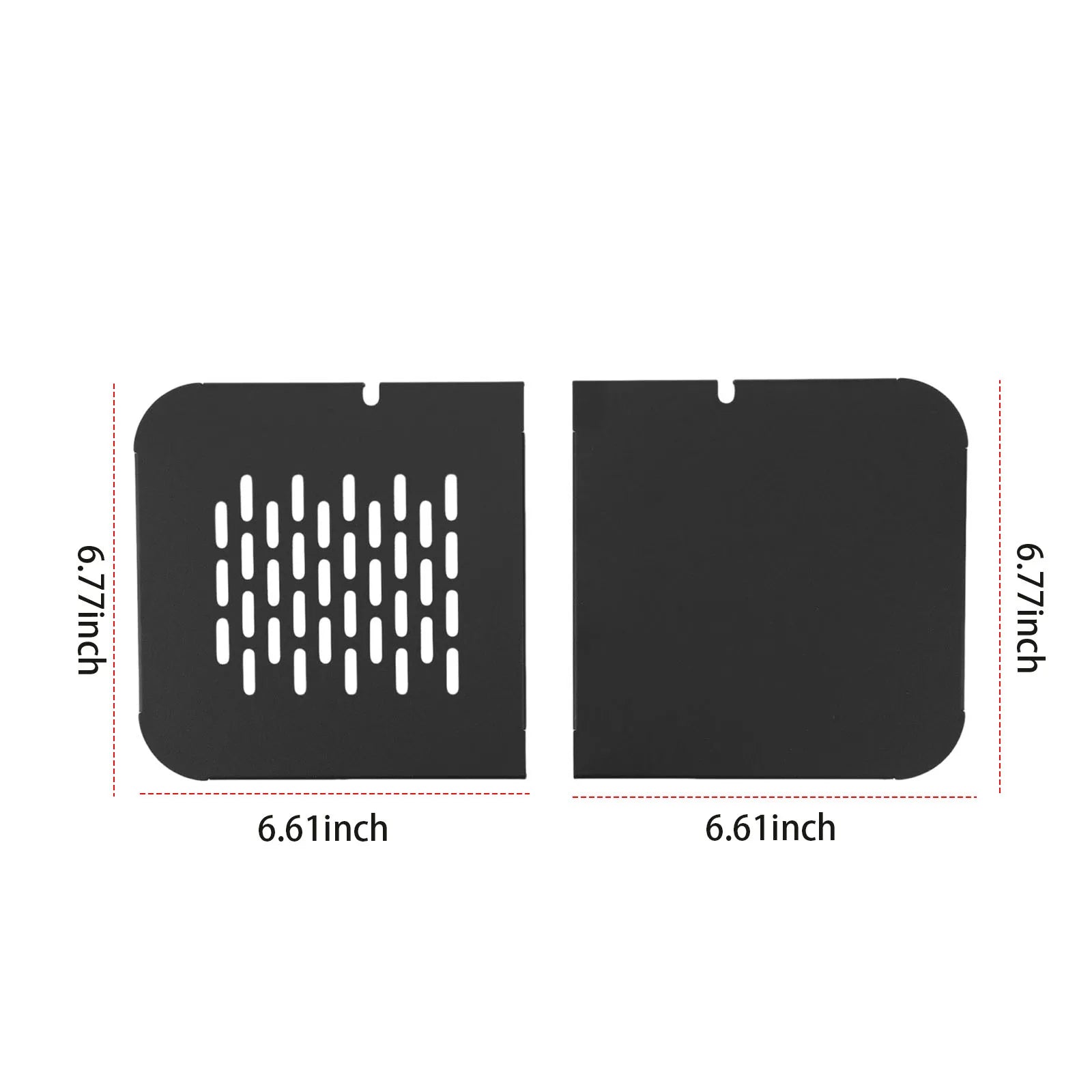 2Pcs Mini Meal Tables Compatible with Lunch Box 9.4L Plate Tabletop Aluminum Alloy Lightweight for Camp Outdoor Coffee Supplies Qme