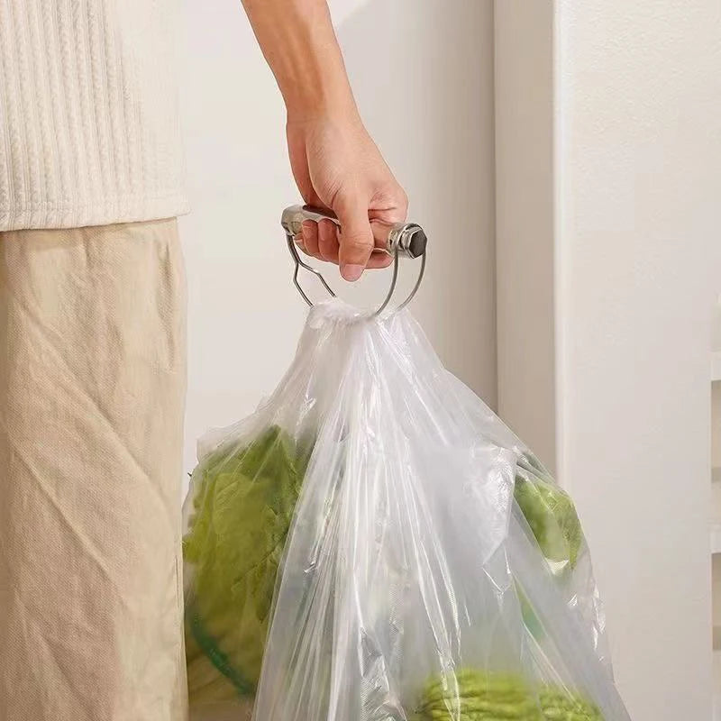 Vegetable Carrier Convenient Handheld Plastic Bag Holder Easy Use Qme