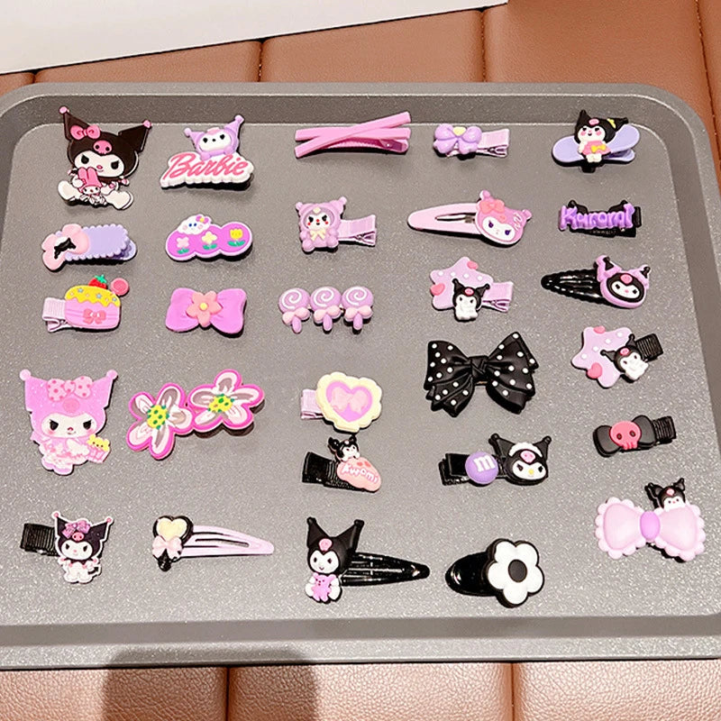 14-Piece Kuroomi Korean-style Hair Accessory Cute Gentle Qme
