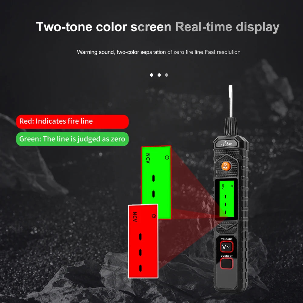 Electric Indicator AC 90-1000V Non-contact Socket Wall Power Outlet Qme D STYLE AC90-1000V