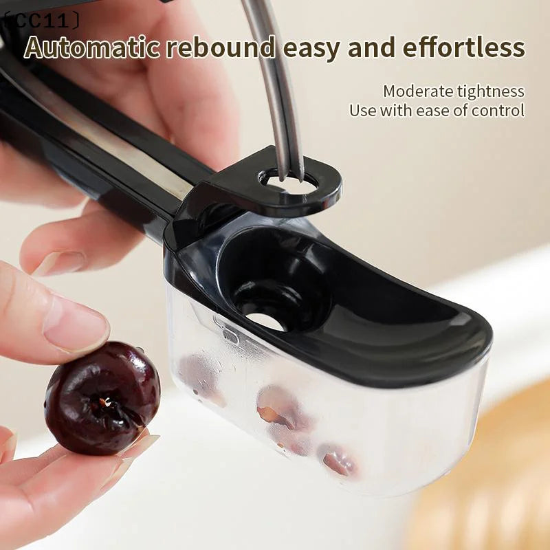 Cherry Fruit Kitchen Pitter Remover Olive Corer Remove Pit Tool Seed Qme