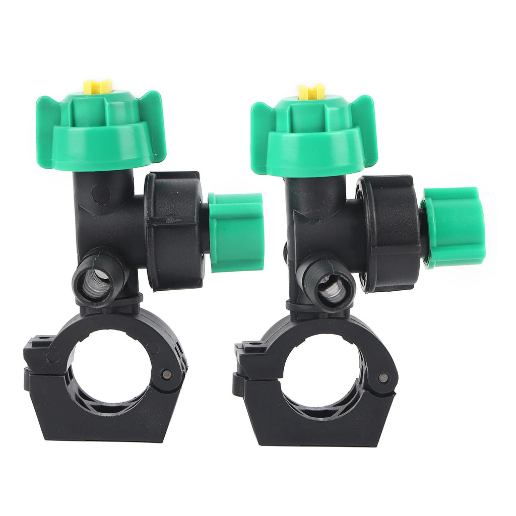 2Pcs Agricultural Sprayer Fan Nozzle External Thread Flat Fan Spray Head for Garden Farming Plant Spraying Equipment Qme Default Title