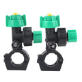 2Pcs Agricultural Sprayer Fan Nozzle External Thread Flat Fan Spray Head for Garden Farming Plant Spraying Equipment Qme Default Title