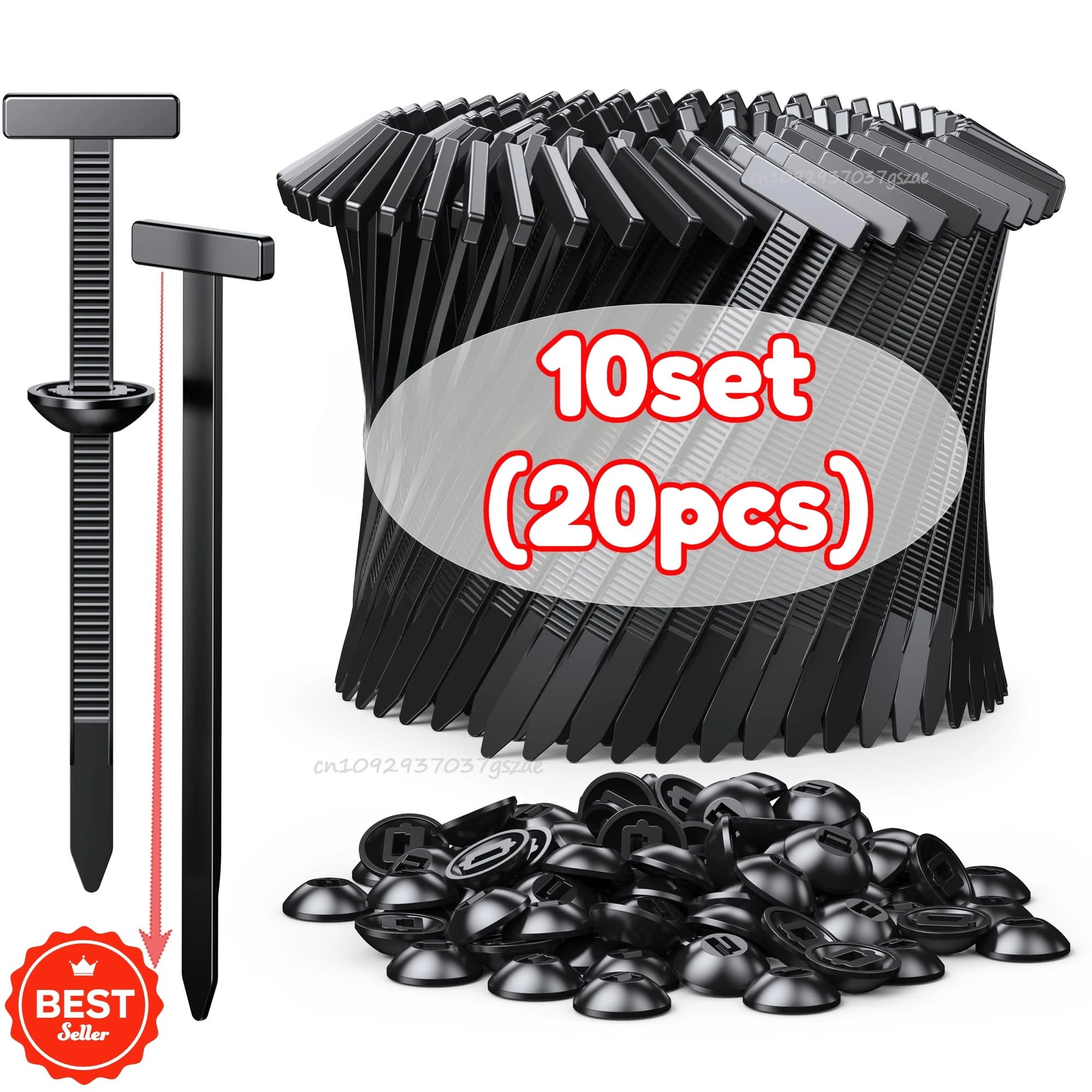 Cable Ties Buckle Nylon Auto Fastener Screw Replaceable Car Fenders Trunk Engine Guard Panel Wire Clips Management Tool Qme 10 SET