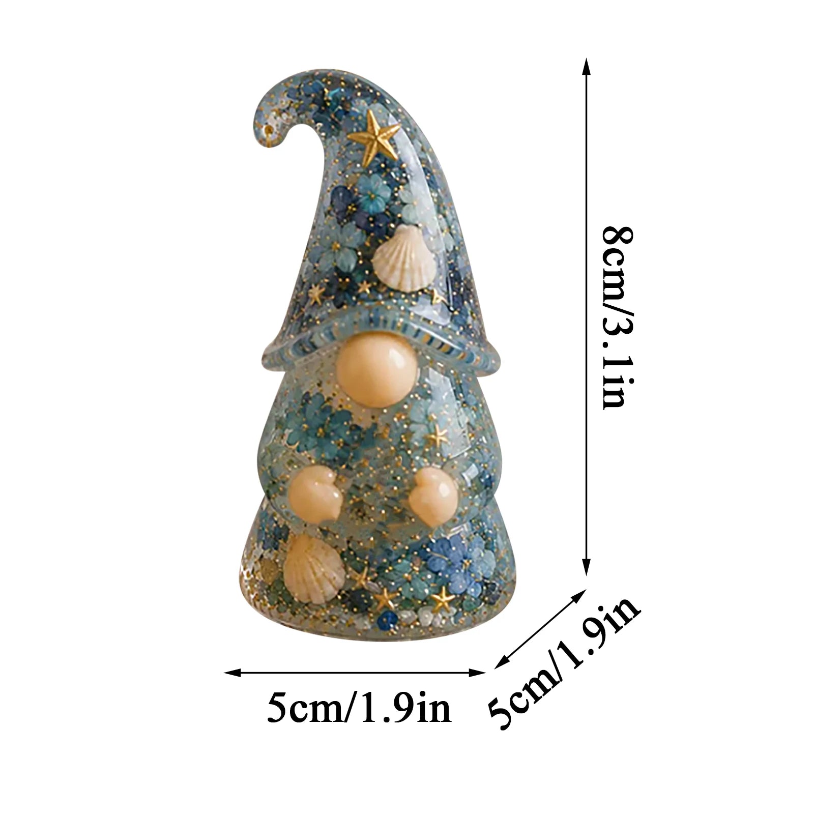 New Emotional Embrace Mini Resin Gnomes Statues Ornaments Cute Fairy Gnome Figurines for Miniature Garden Decor Holiday Gift Qme