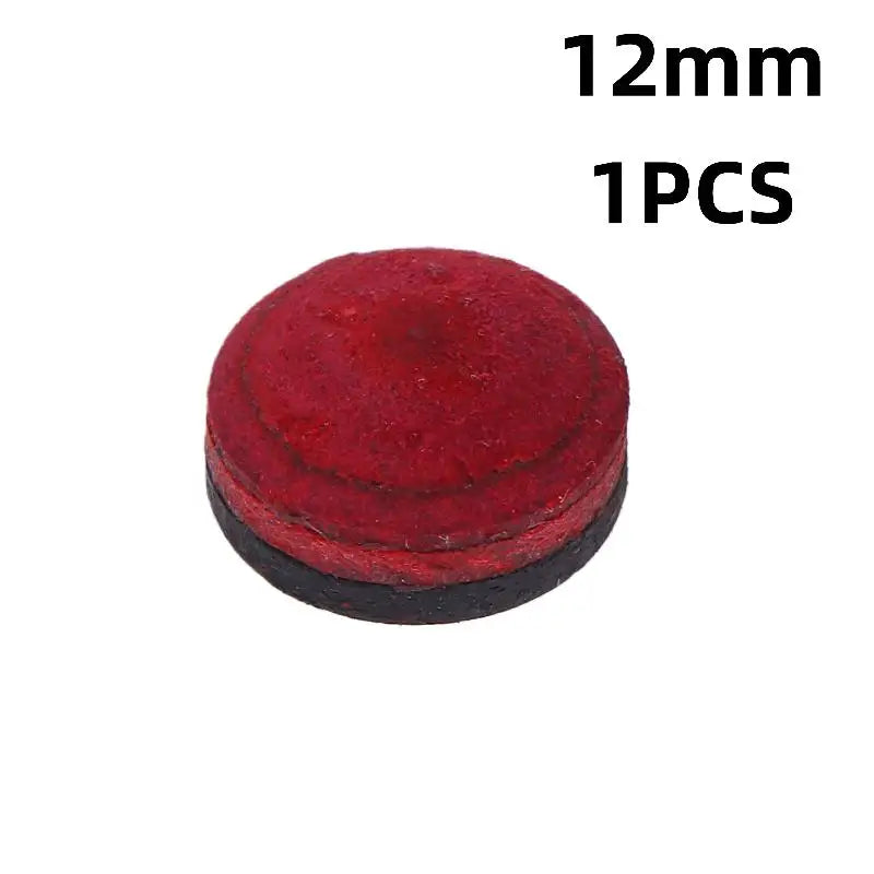 1 3 Multi Layer Red Black Green Leather Snooker Nine Ball Accessories Qme 12mm Red 1pcs