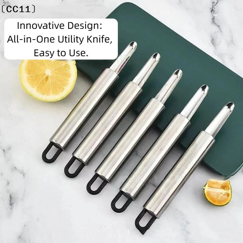 1 2 3 5 Stainless Steel Fruit Corer Food Grade Material Home Kitchen Qme