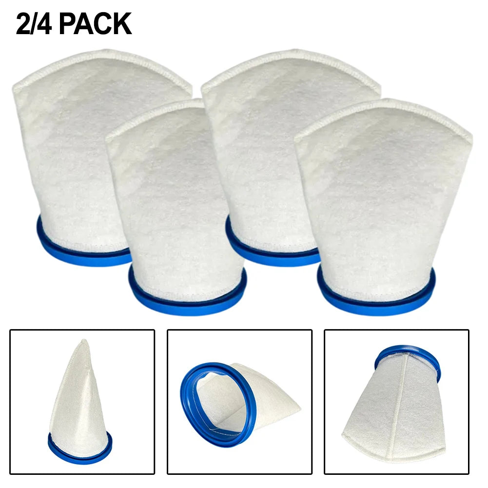 2/4pcs Handheld Pool Vacuum Cleaner Filter Bag Sand & Silt For Pool Blaster Max For JPV200 P30X022SS / PBW022SS Pool Accessories Qme