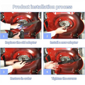 A02F-Lawn Mower Blade Adapter Kit 748-0376E For MTD/Murray Troy-Bilt/Yard Machine/Bolens Push Walk-Behind Mower 748-0376 Qme As Shown NONE