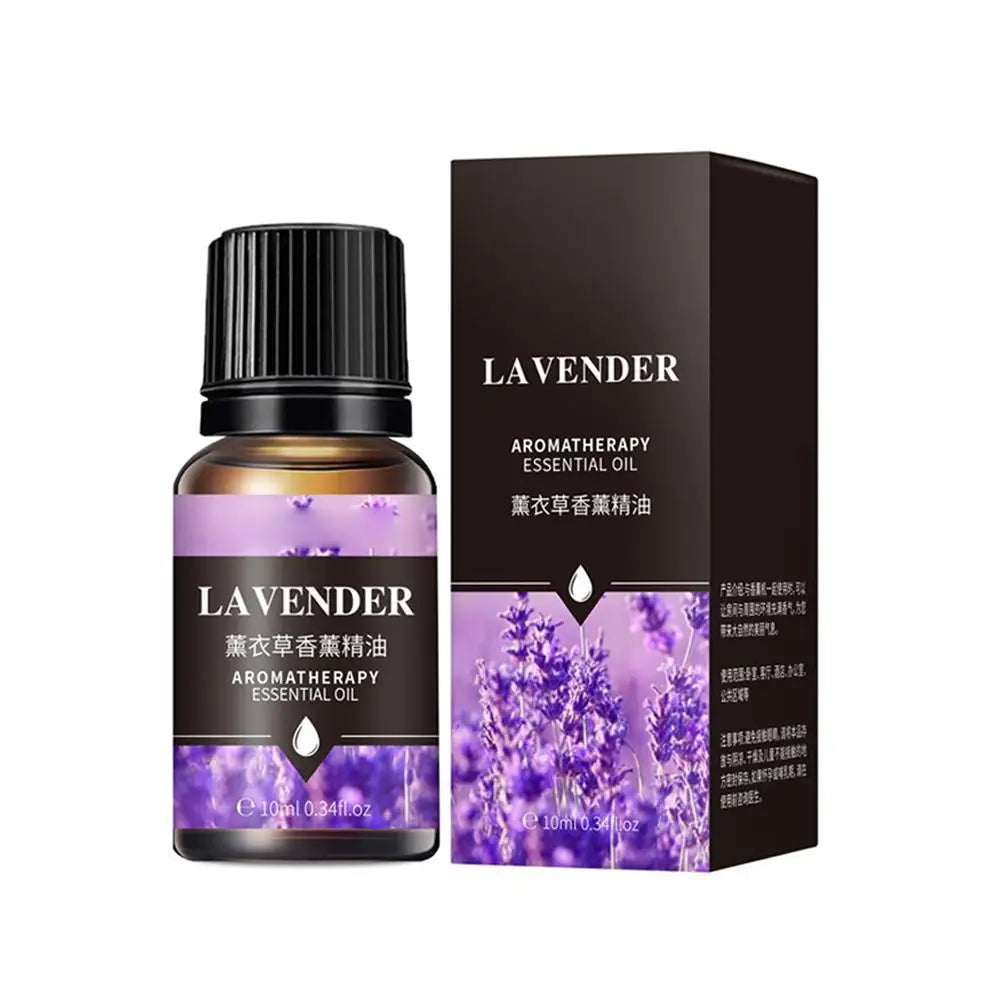 10ml Essential Oils For Aroma Diffuser AirHumidifier Home Water-soluble Lavender Rose Eucalyptus White Peach Oolong Qme Lavender