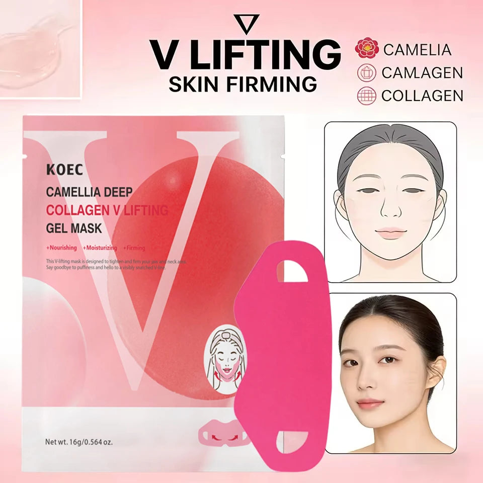 Women Face Slimming Bandage V Line Face Lifting Mask Double Chin Reducer Facial Strap for Firming Tightening Skin Care Product Qme