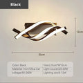 Household LED Chandelier Three Colors Lamp Modern Style Ceiling Lamp Bedroom Light Surface Installation 220v Dining Room Lamp Qme black LED 3 Color