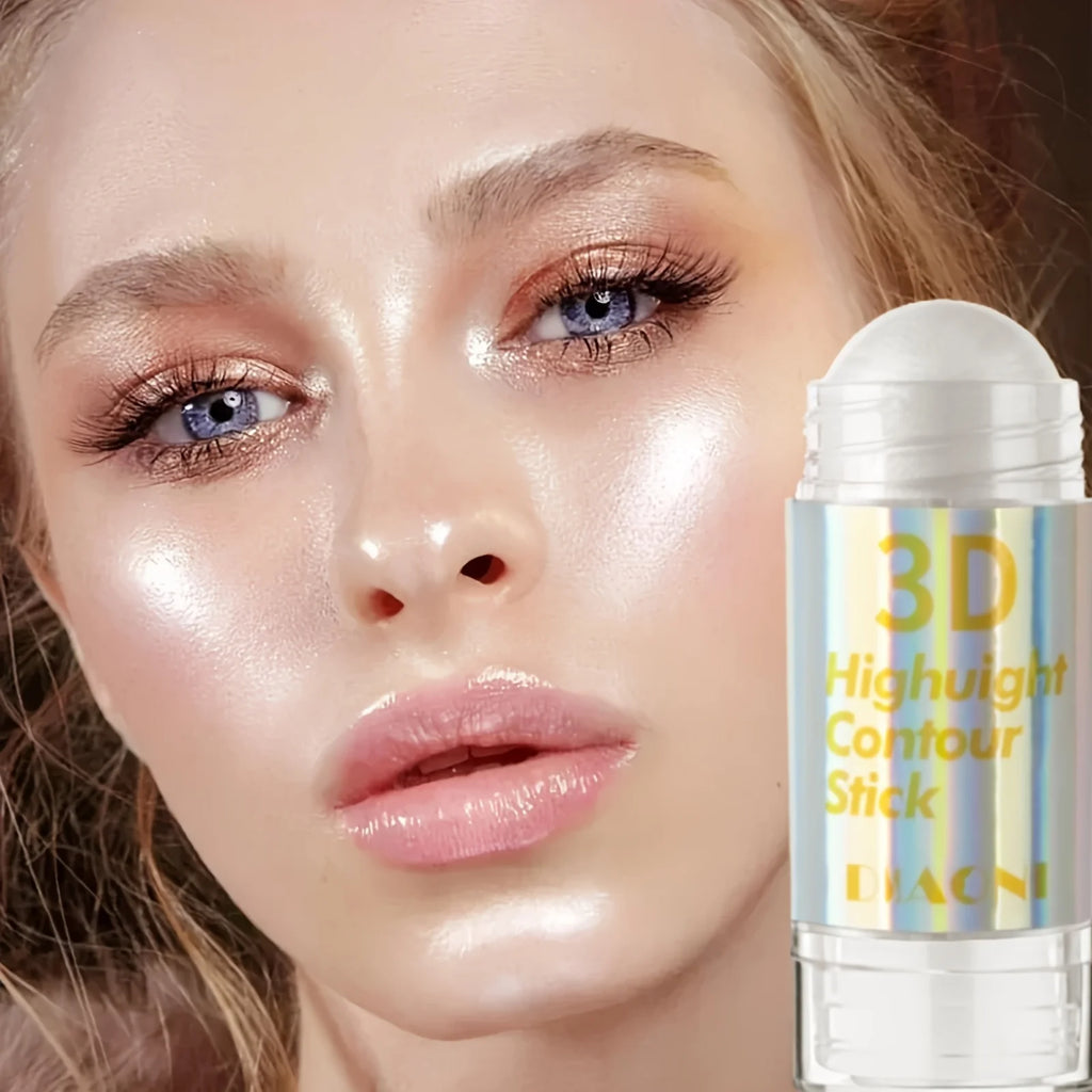 Water Light Highlighter Stick Blush Make Up Face Body Glitter Qme