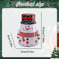 Christmas Jars Airtight Food Storage Container Decorations Snack Qme snowman China Mainland