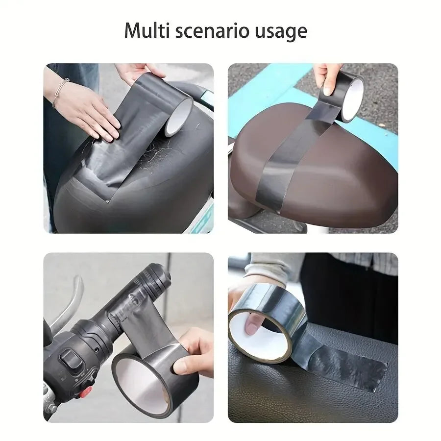 Black Cloth-based Adhesive Tape Is Used For Cushion Repair Leather Seat Sofa Leak Repair Leather Wear-resistant Repair Tape Qme