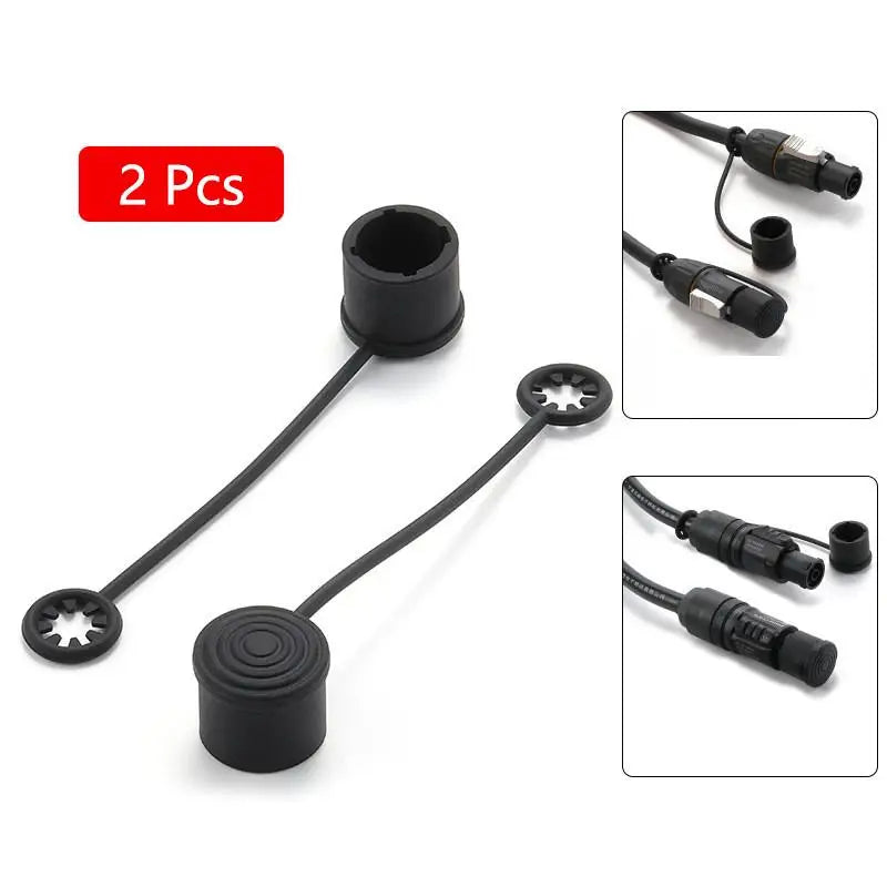 Silicone Dust Cover Audio Power Network Plug Protection Waterproof Qme A1