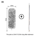 Microfiber Dusting Brush Reusable Ceiling Cleaning Tool Dust Dusters Qme 6