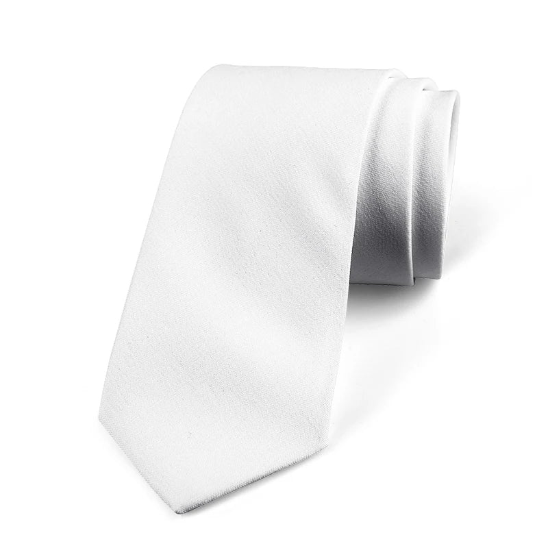 Personalized LOGO Custom Printed Tie Unisex Polyester Fashion Party Qme style4