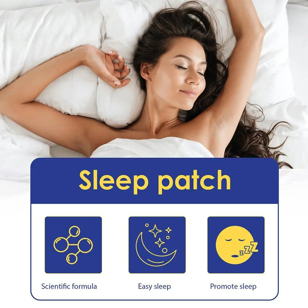 48pcs/bag Sleep Patch Soothes Muscle Tension,Relieves Body Fatigue And Anxiety Sleep Aid Patch Body Care Patch Qme