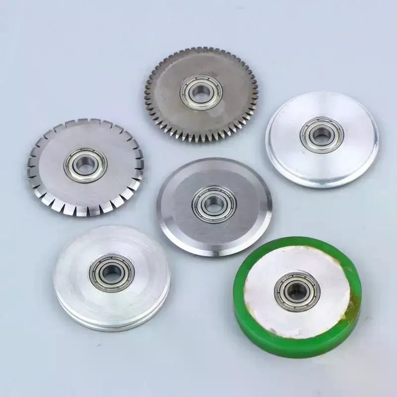 Creasing Blade Dotted Rubber Wheel Electric Paper Machine Qme
